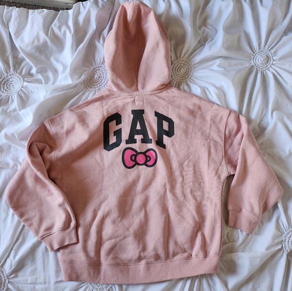GAP girls pink hello kitty sweatshirt, brand new with tags XXL 14-16 - Picture 3 of 6